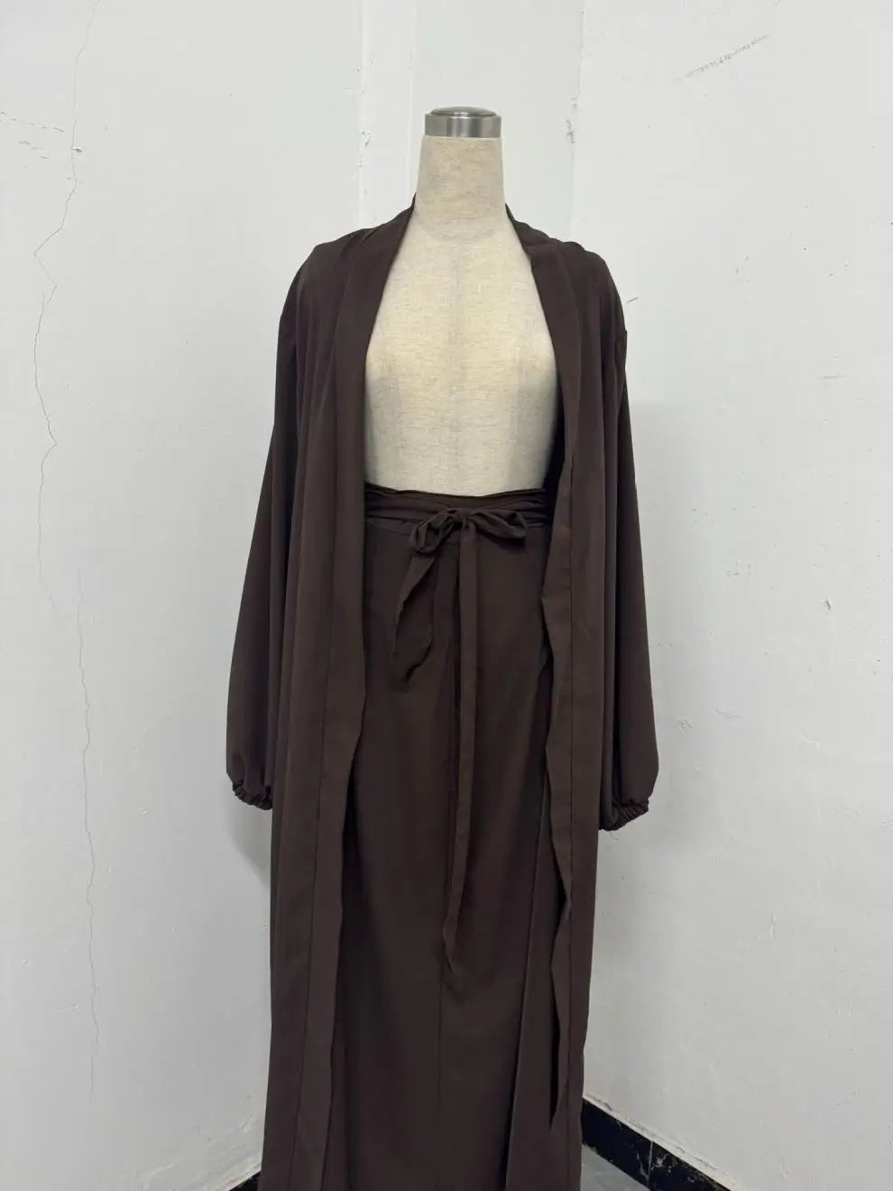 The Liora Regal Robe & Skirt Set