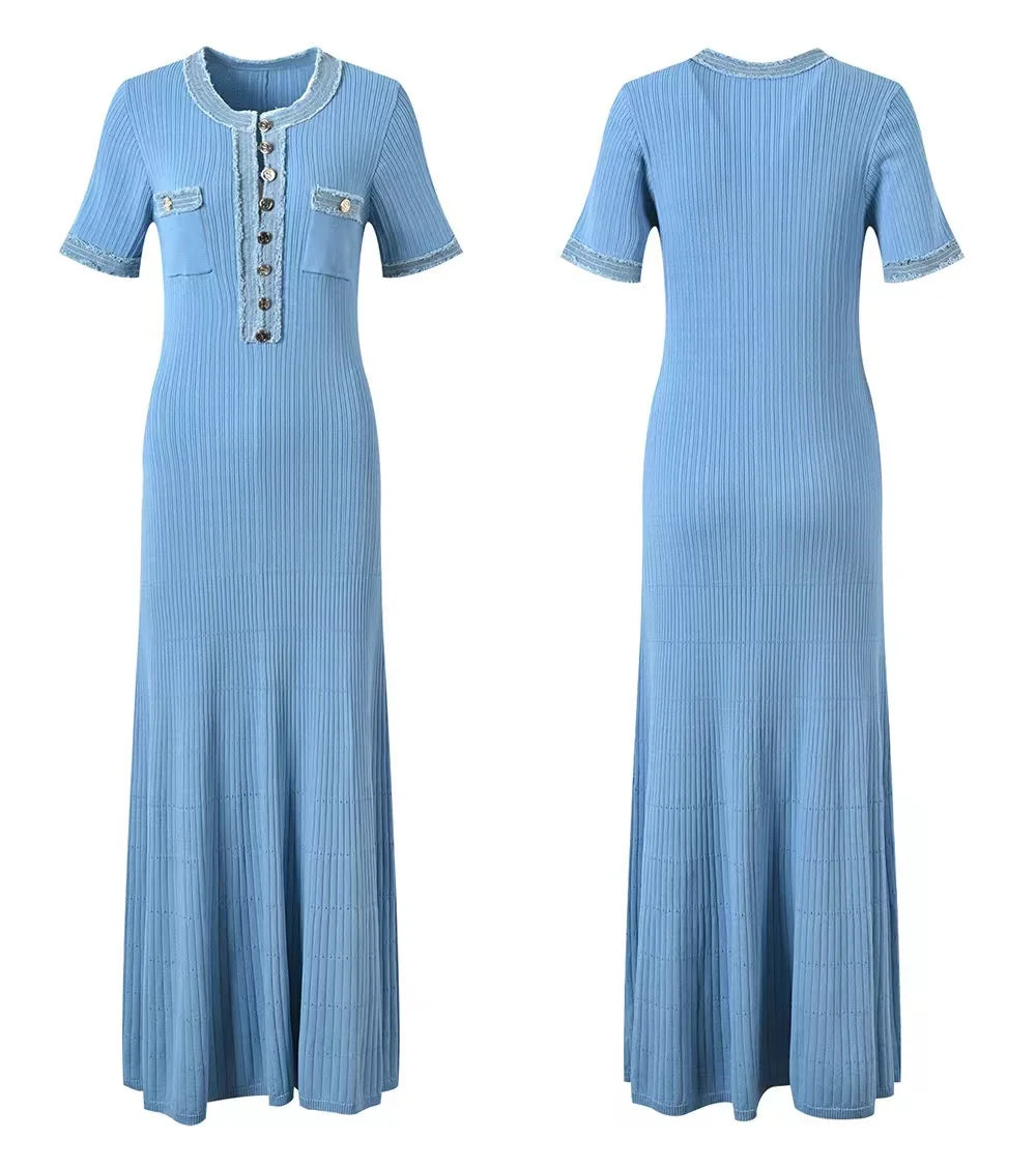 Margaux Button-Front Dress