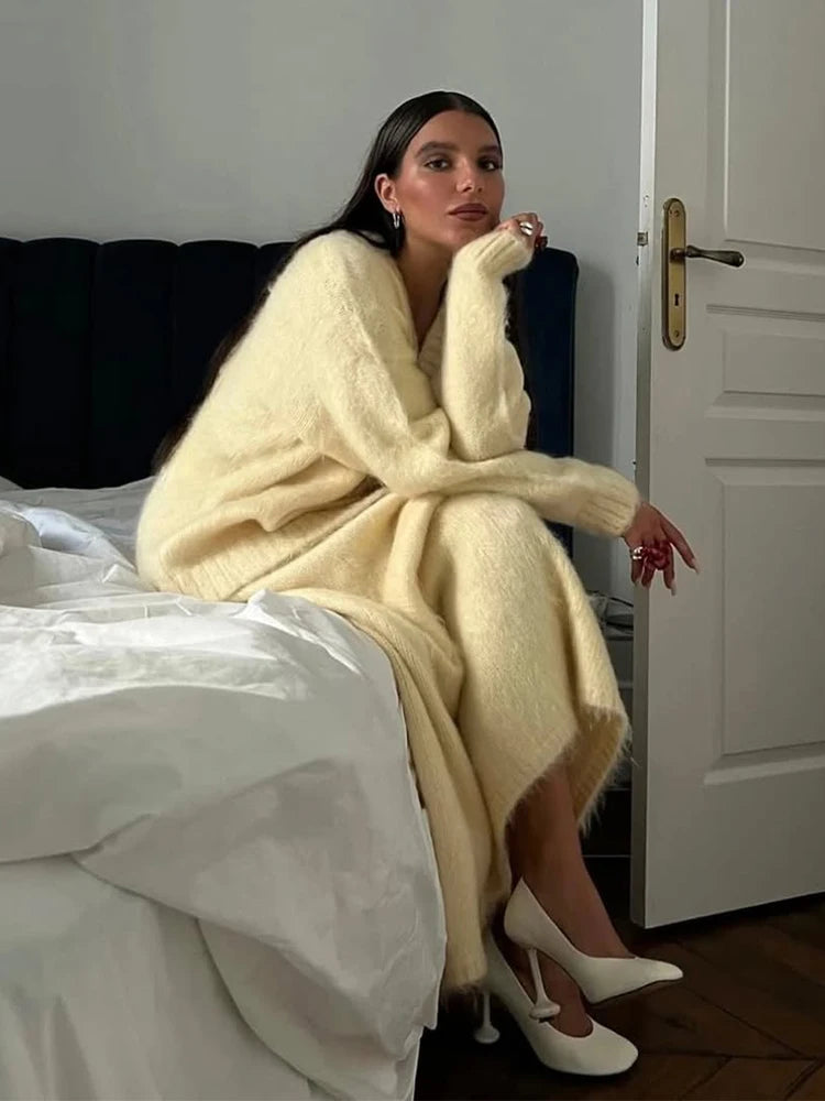 The Adrastine Set – Single-Breasted Knit Co-ord