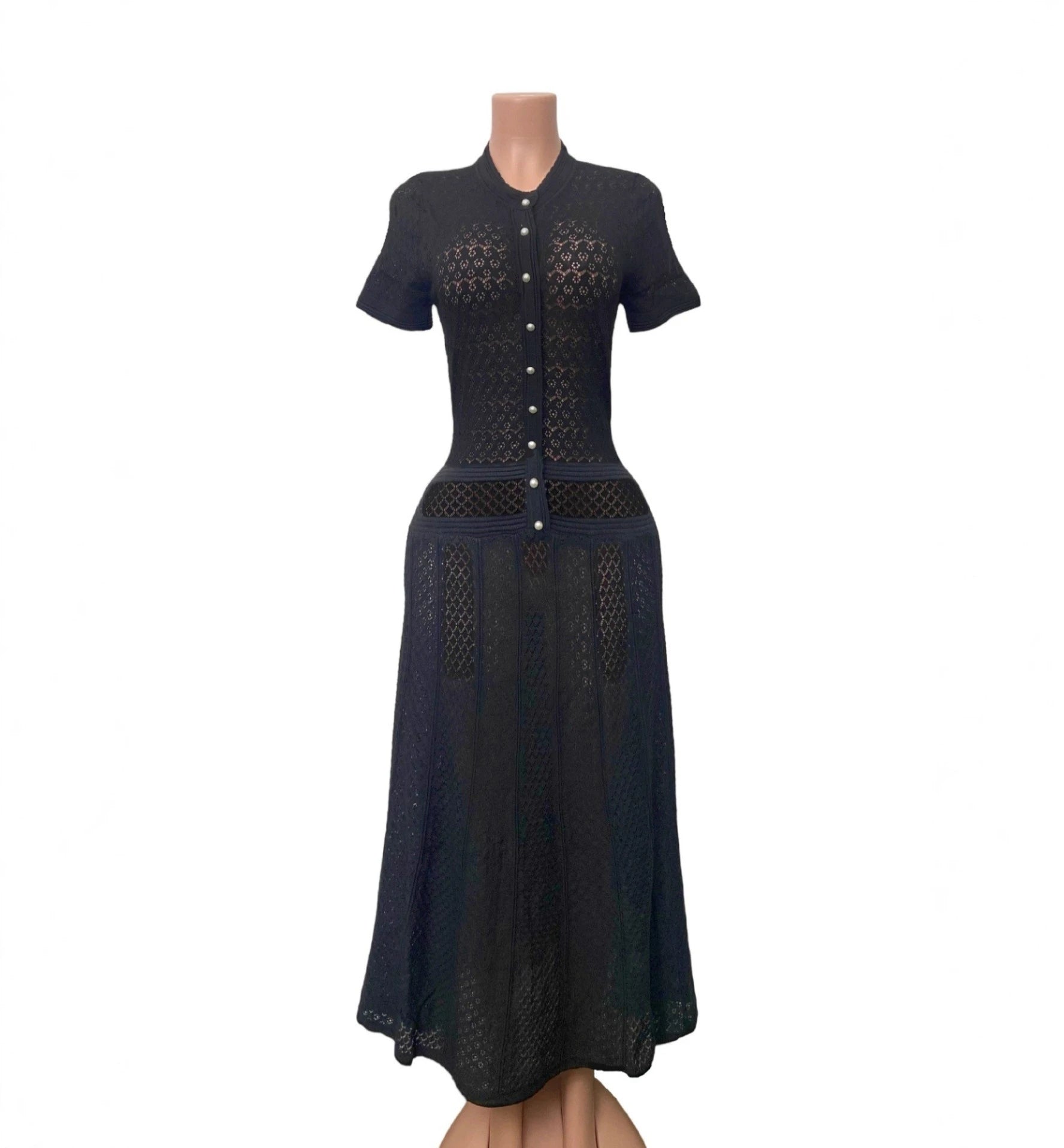 The Évra Dress – Refined Spring Knit Dress