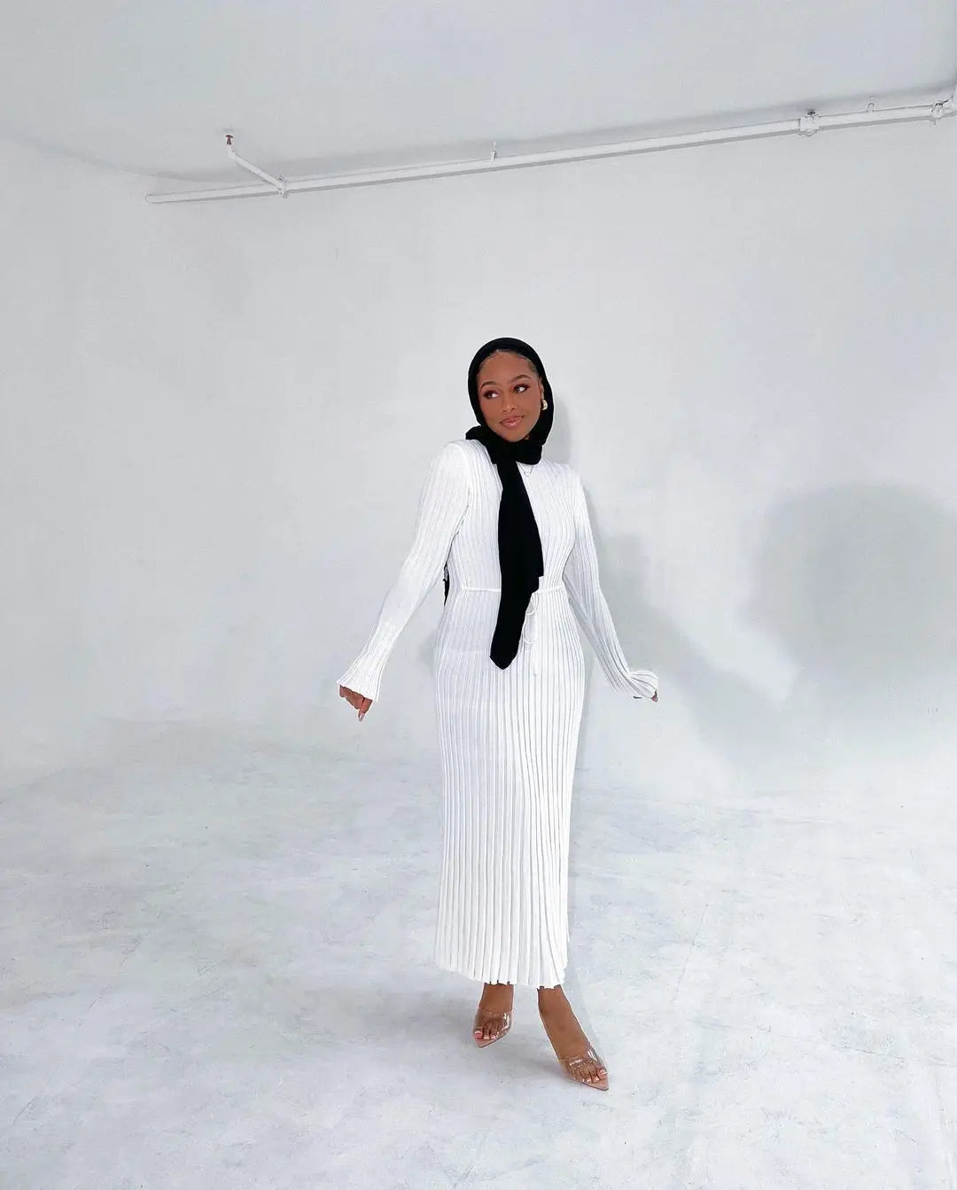 Isolde Elegant Loose Knit Dress