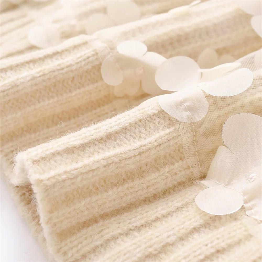 Floriane Petal Panel Sweater