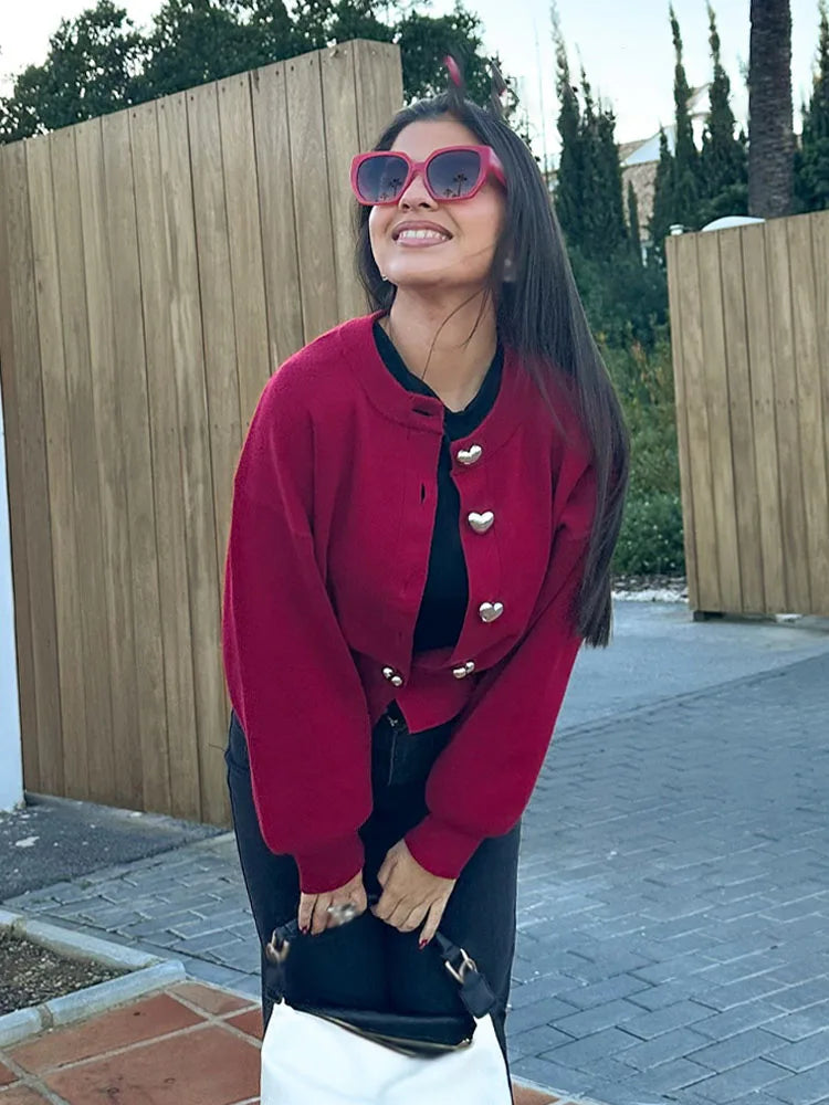 Liora Warm Long Sleeve Cardigan