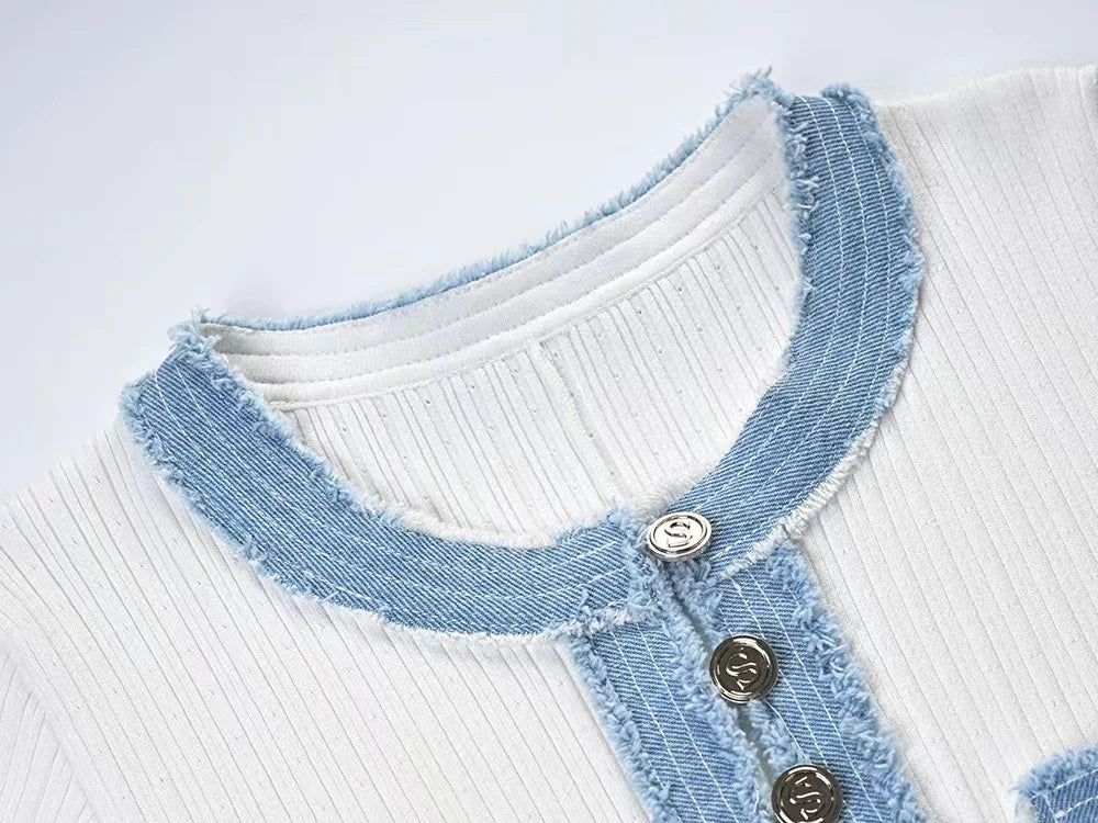 Margaux Button-Front Dress