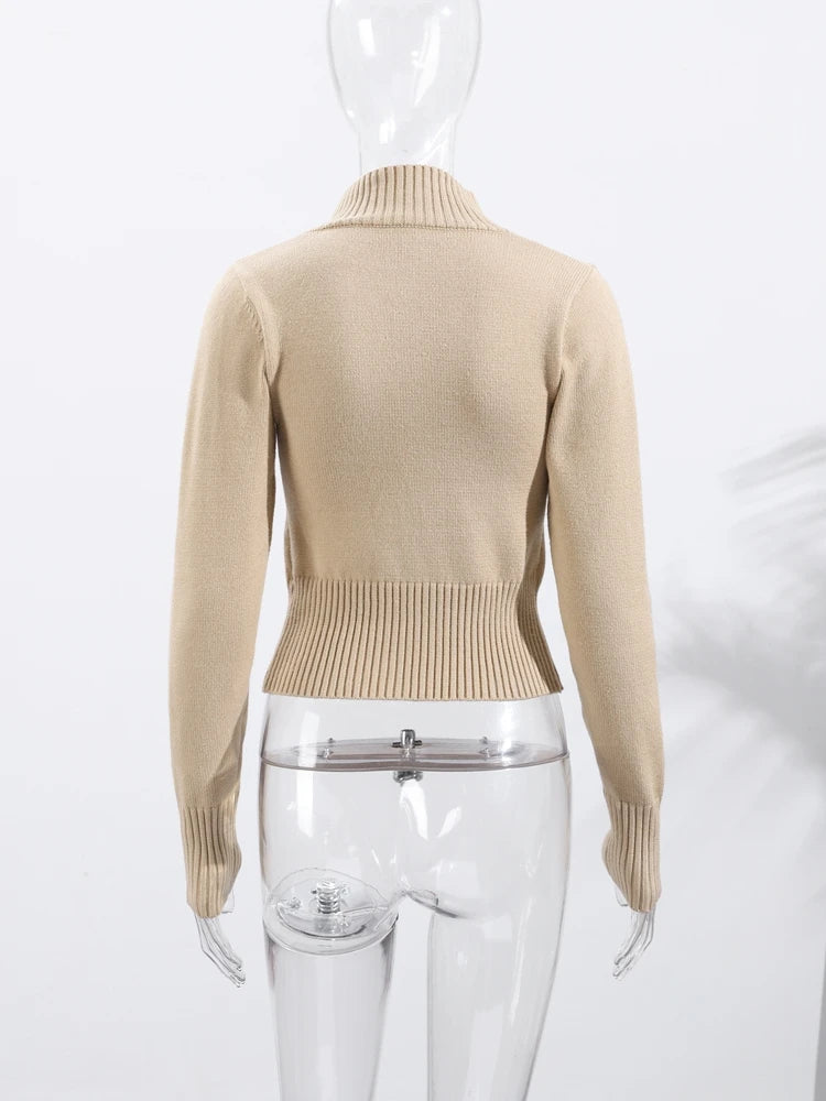 The Colette Zip-Up Cardigan