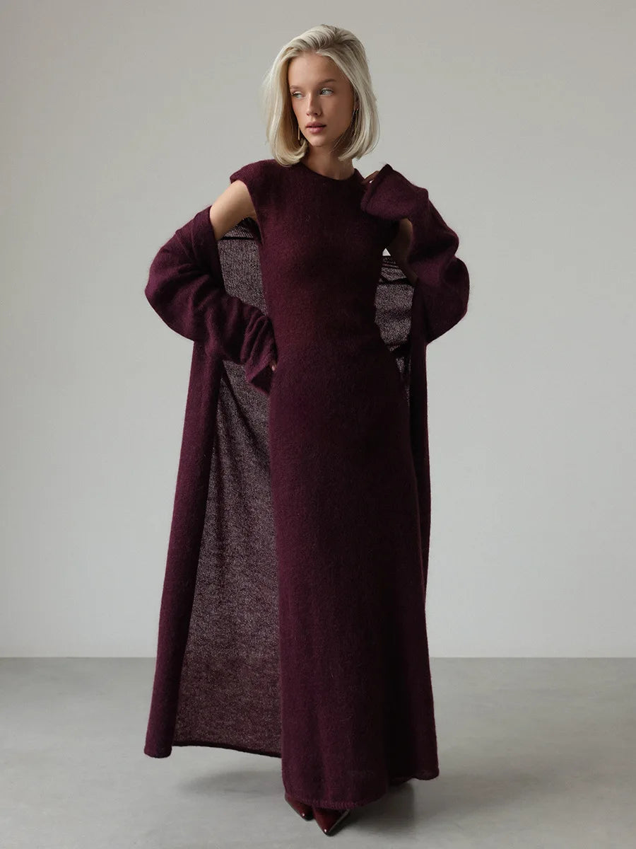 Dreamy Two-Piece Cardigan & Dress