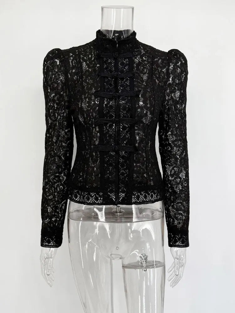 Ophelia Vintage Lace Shrug
