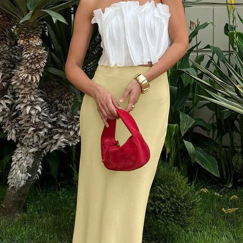 Valleria Chic High Waist Skirt