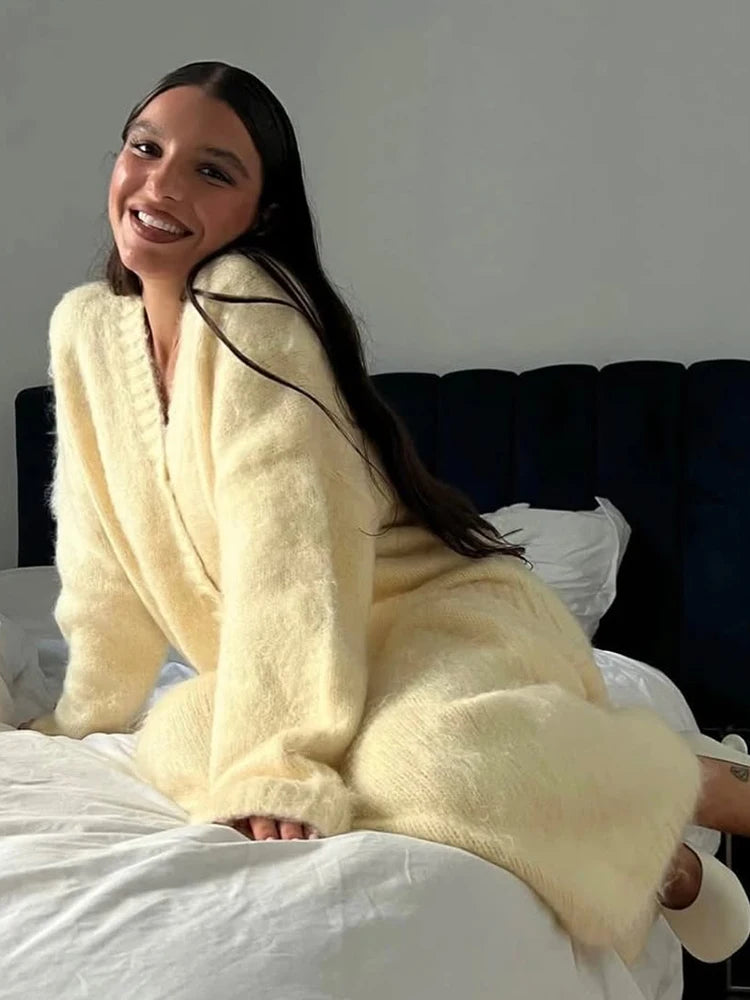 The Adrastine Set – Single-Breasted Knit Co-ord