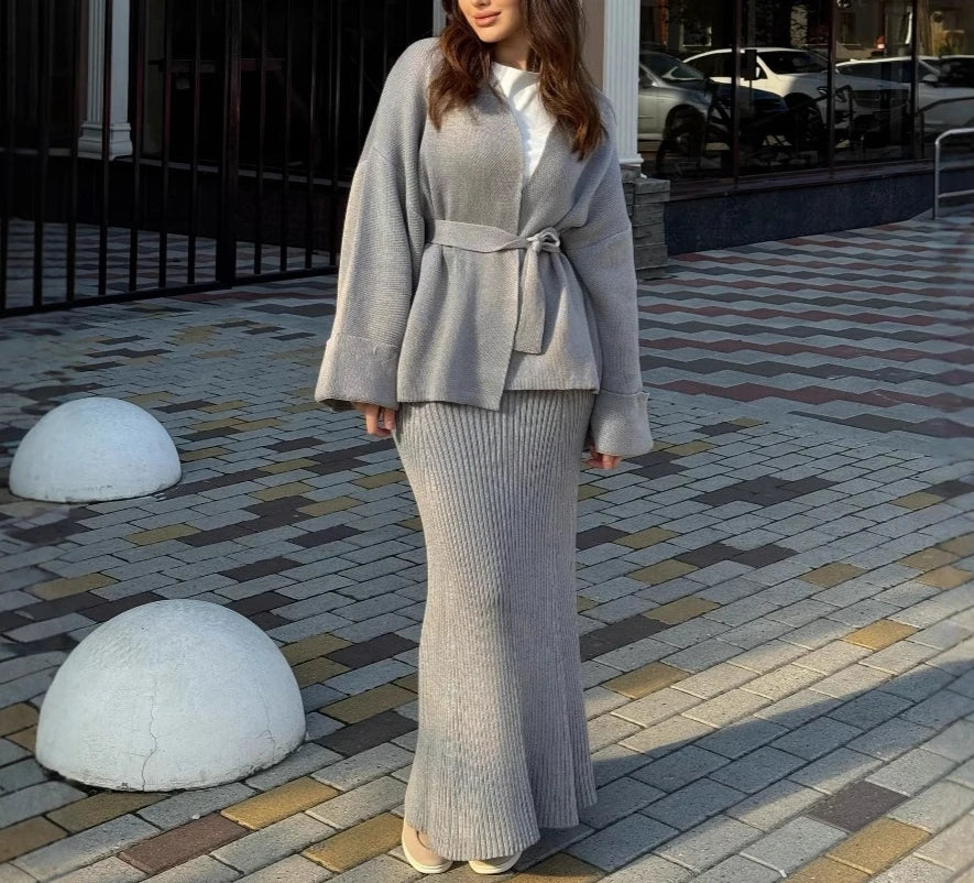 The Callista Flare Knit Co-Ord