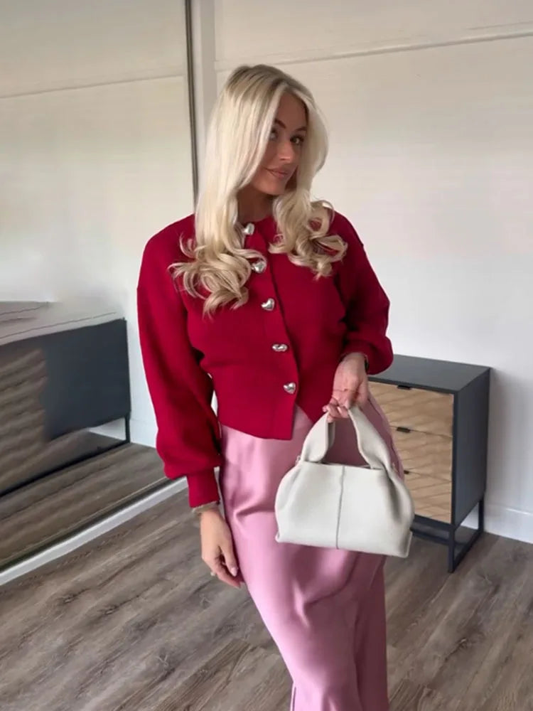 Liora Warm Long Sleeve Cardigan