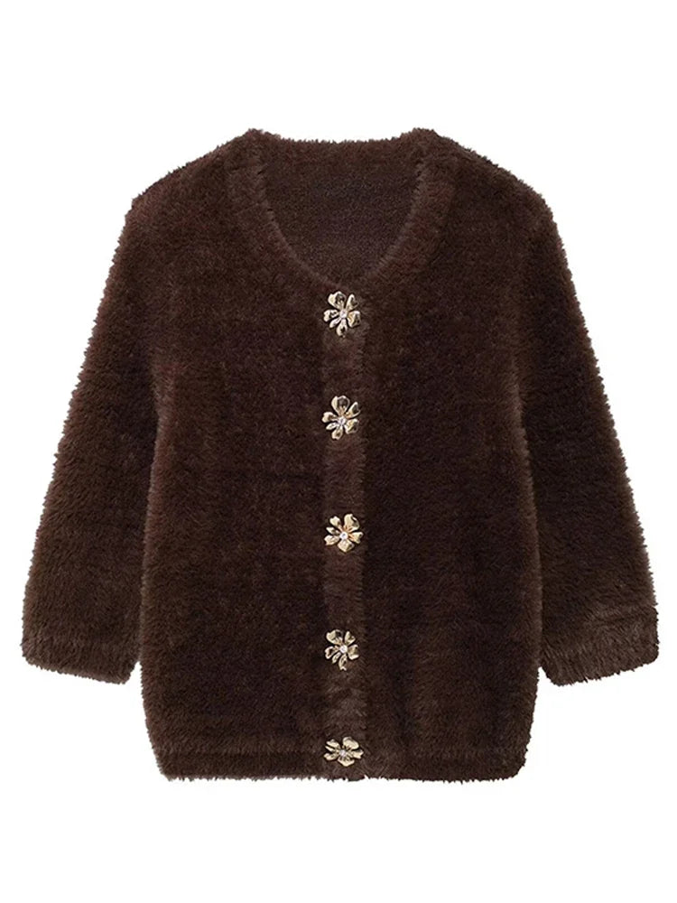 Faux Fur Florianne Cardigan