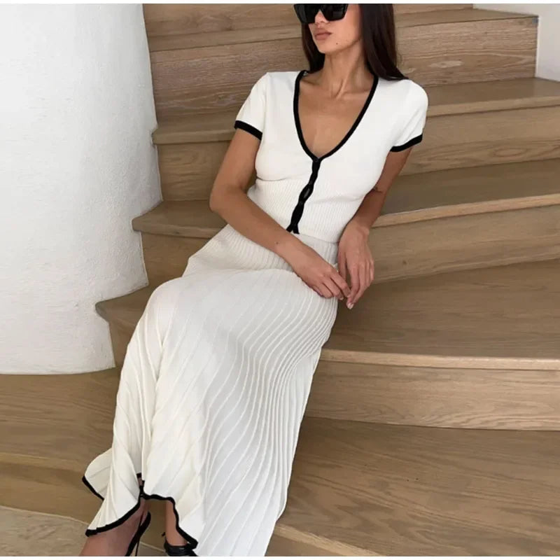 Vivienne Pleated Two-Piece Set