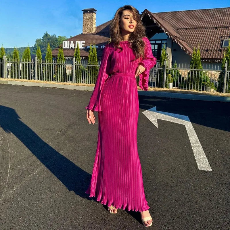 Aurelia High Waist Evening Dress