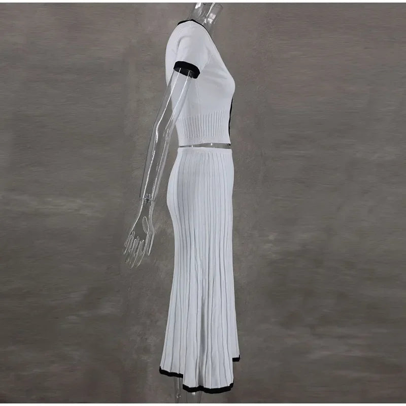 Vivienne Pleated Two-Piece Set