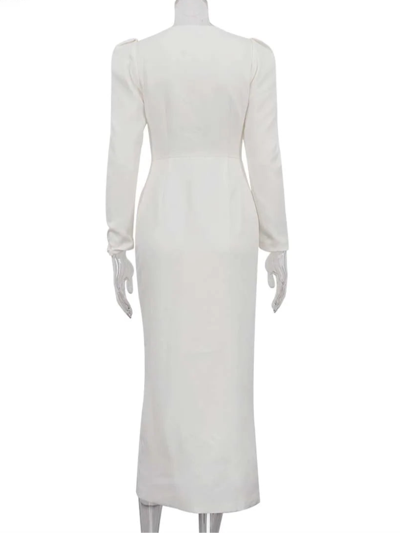 Saphira Classic O-Neck Dress