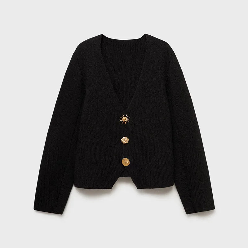 Elara V-Neck Cardigan