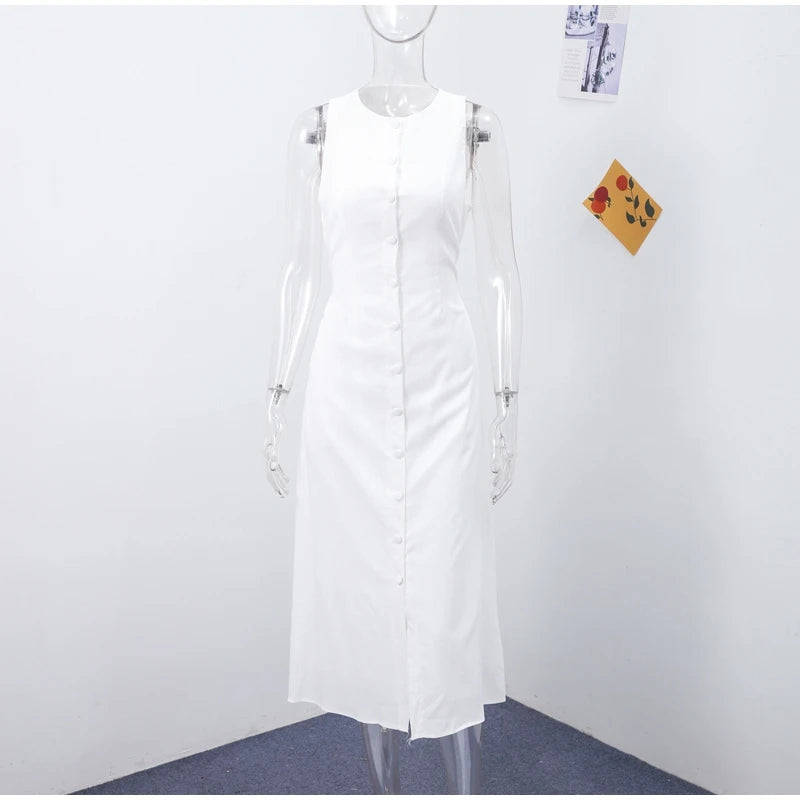 Marivelle Lace-Up Resort Dress