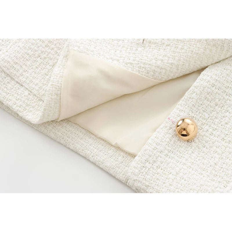 Alondra Sophisticated Tweed Jacket