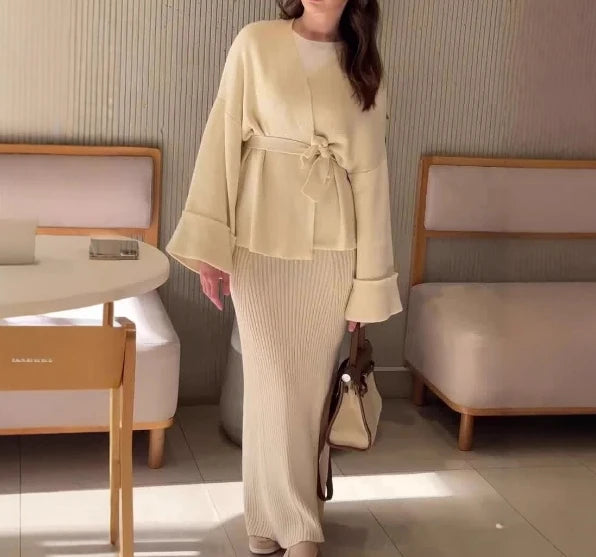 The Callista Flare Knit Co-Ord