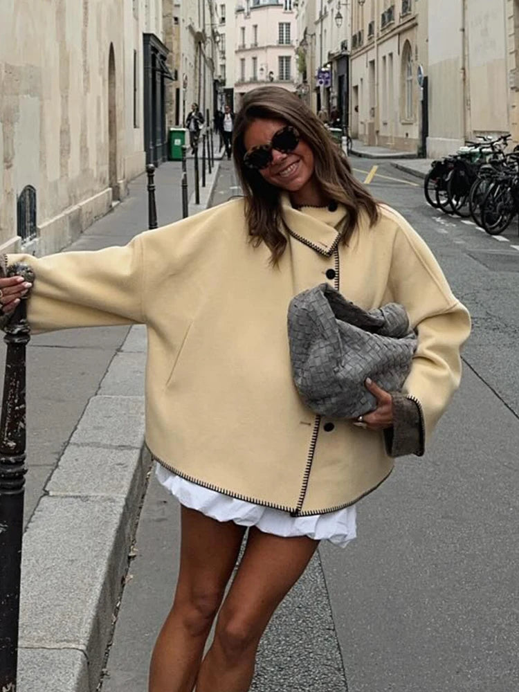 Urban Outerwear with Architectural Lines