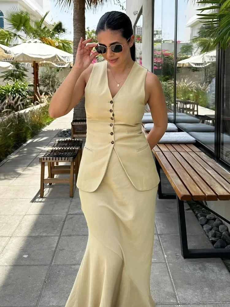 Éloane Elegant Summer Co-Ord