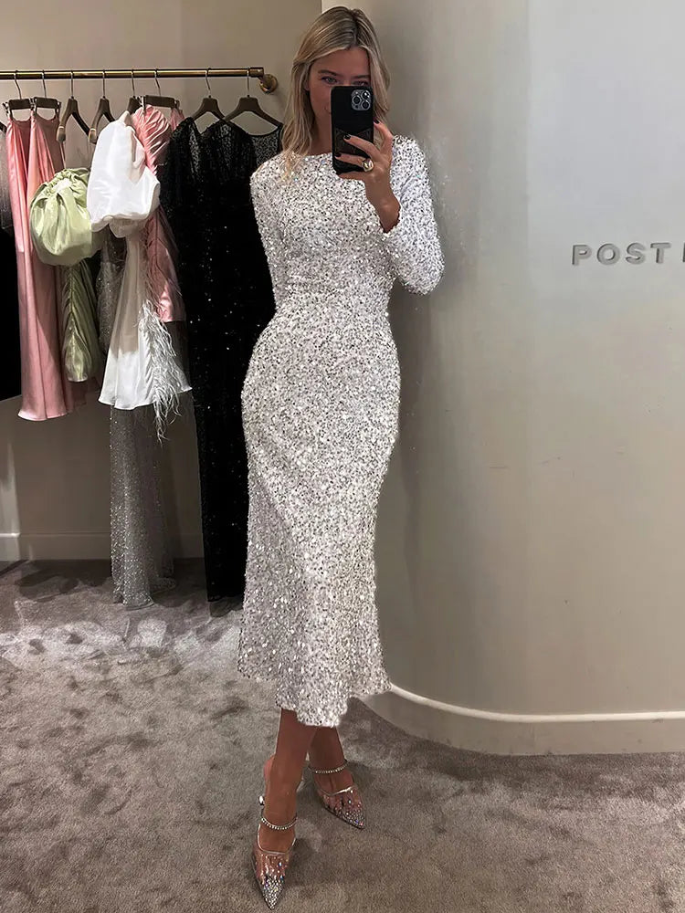 Sequin Seraphine Evening Elegance Dress
