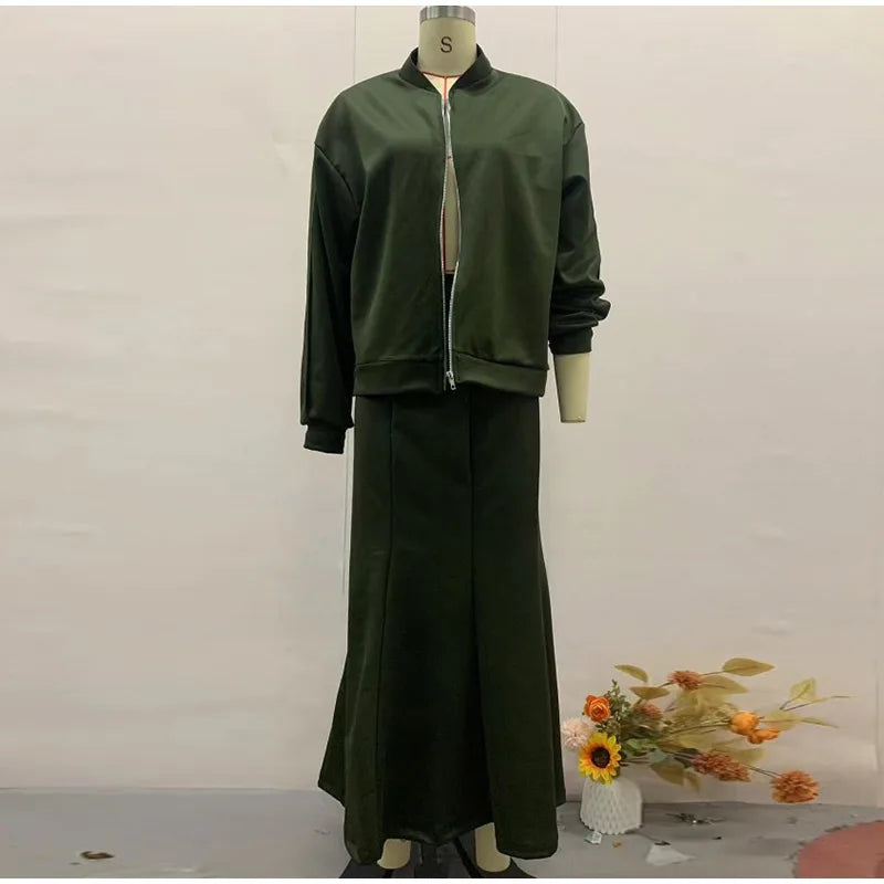 Adrienne Jacket + Skirt Co-Ord