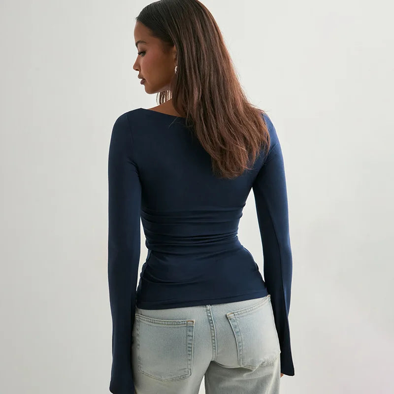 Liora Statement Sleeve Top