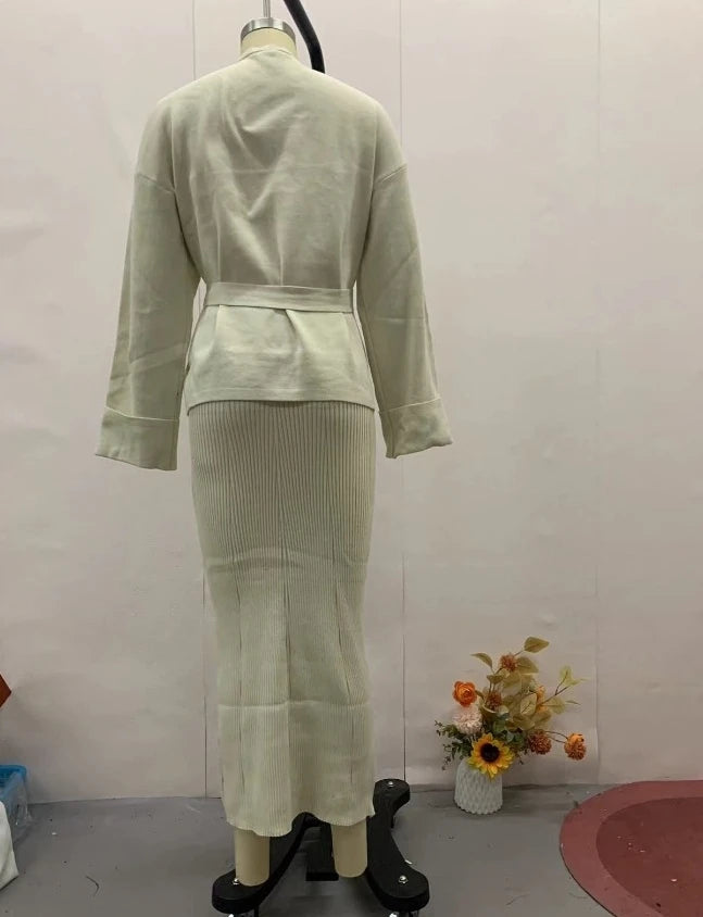 The Callista Flare Knit Co-Ord