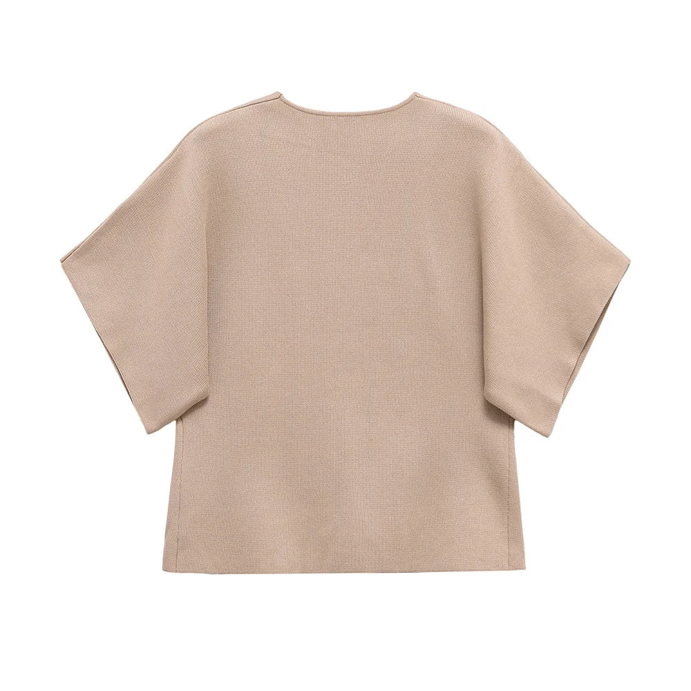 Liora Short Sleeve Luxe Knit