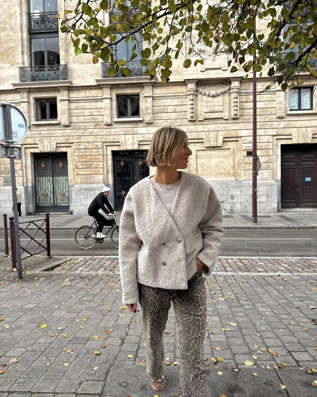 The Bianca Jacket- Double Breasted Wool Coat