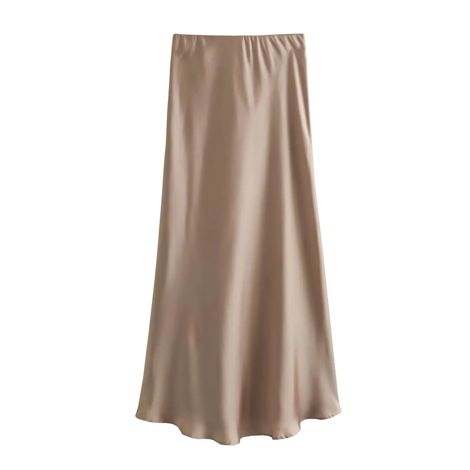 The Marcelline European Satin Midi