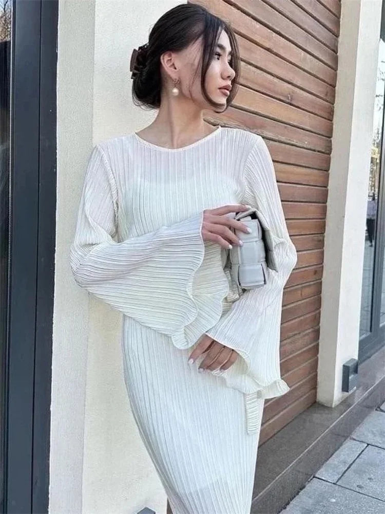 Aurelia High Waist Evening Dress