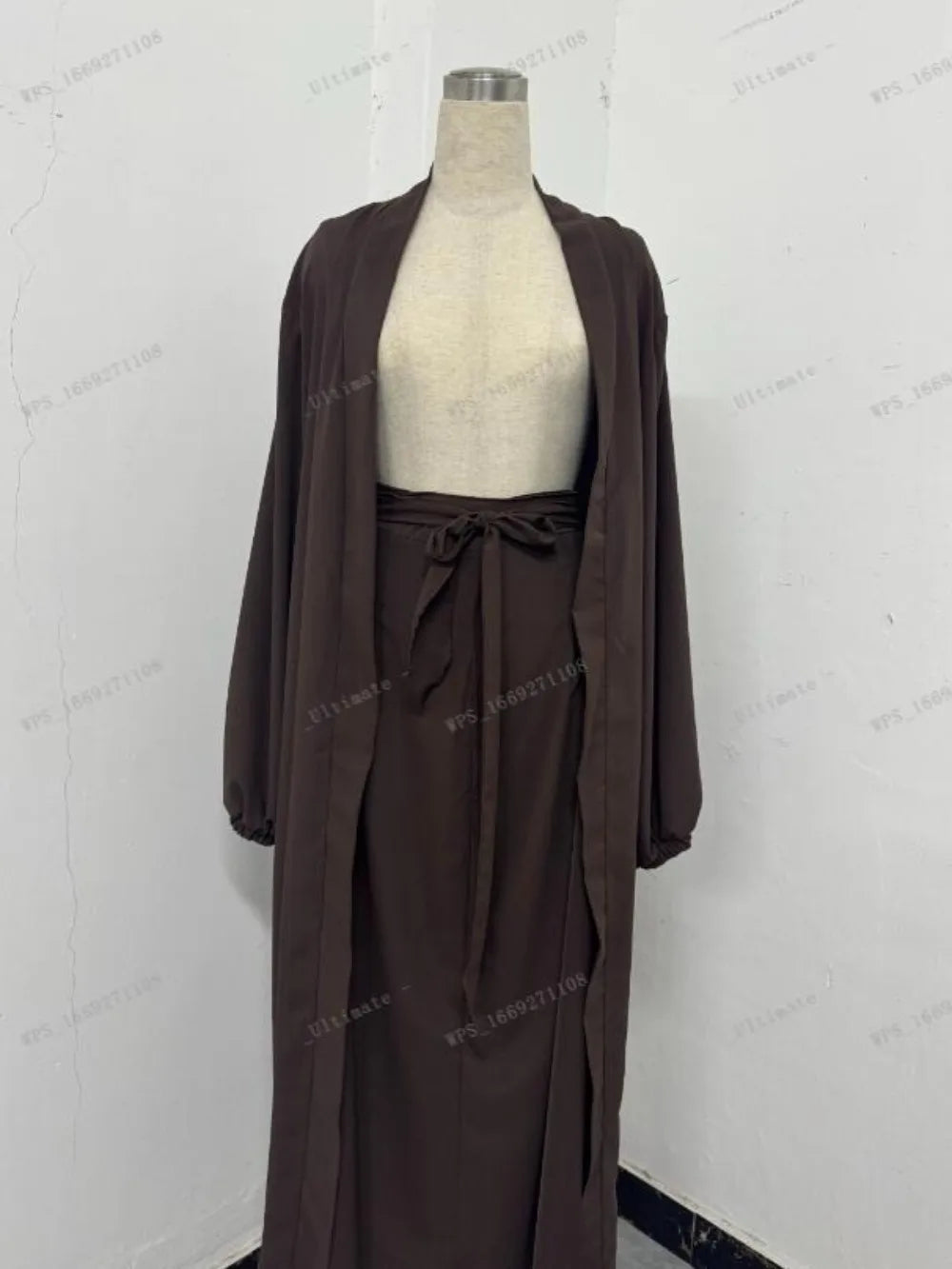 The Liora Regal Robe & Skirt Set