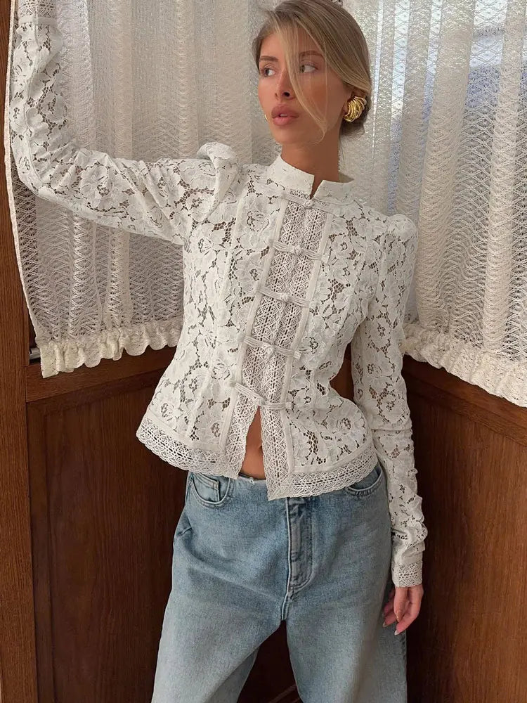 Ophelia Vintage Lace Shrug
