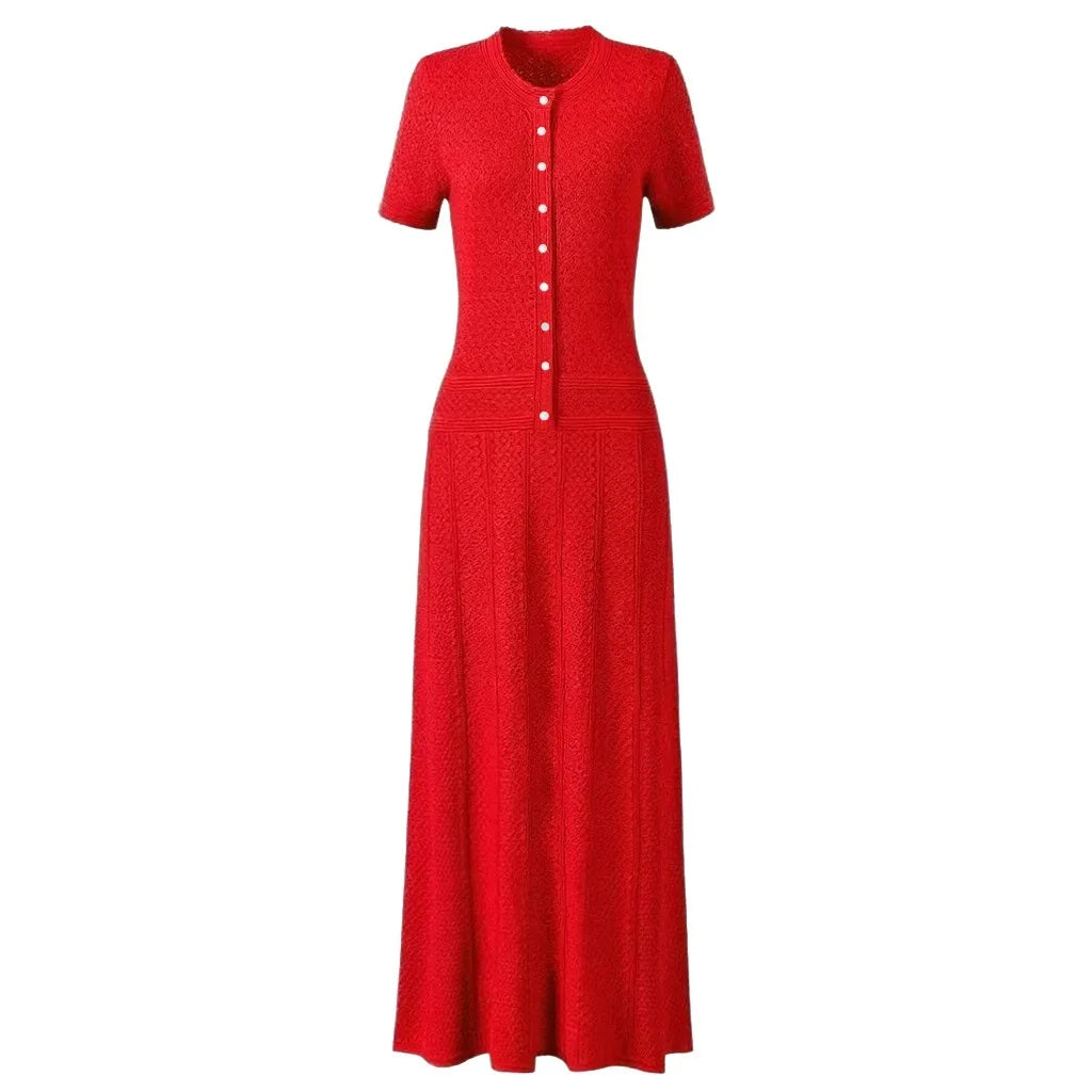 The Évra Dress – Refined Spring Knit Dress