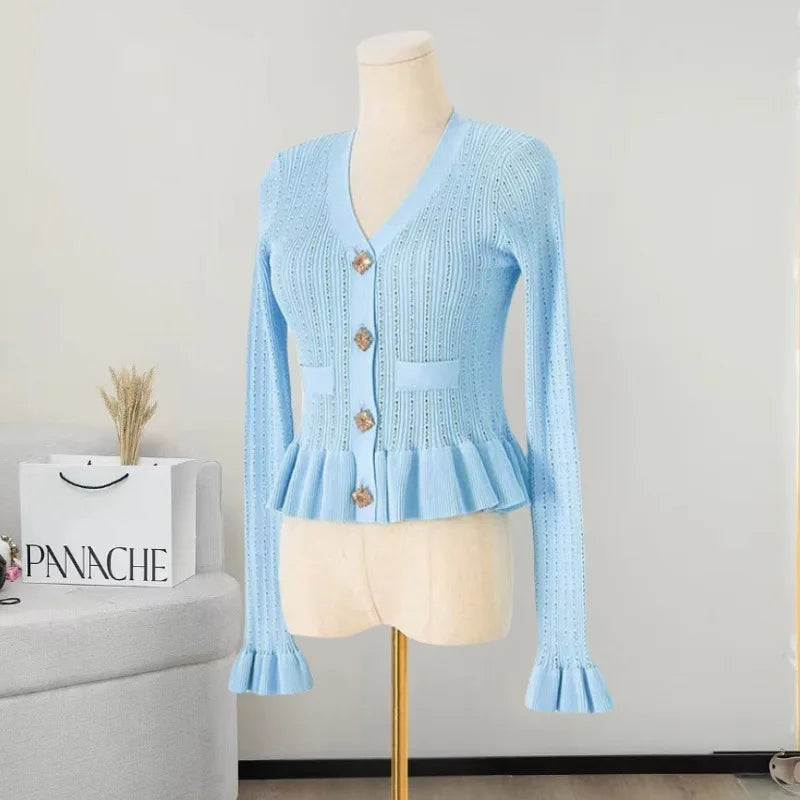Evelyne Cardigan & Skirt Duo