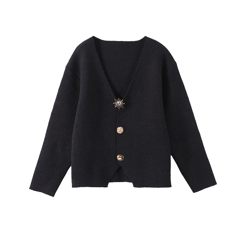 Elara V-Neck Cardigan