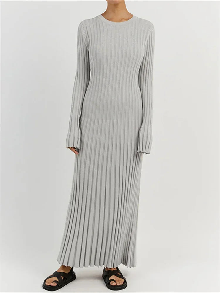 Isolde Elegant Loose Knit Dress
