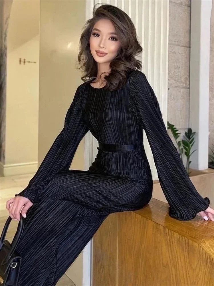Aurelia High Waist Evening Dress