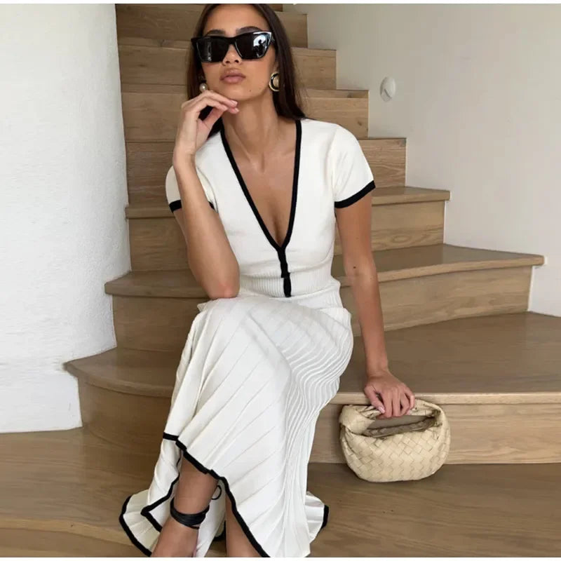 Vivienne Pleated Two-Piece Set