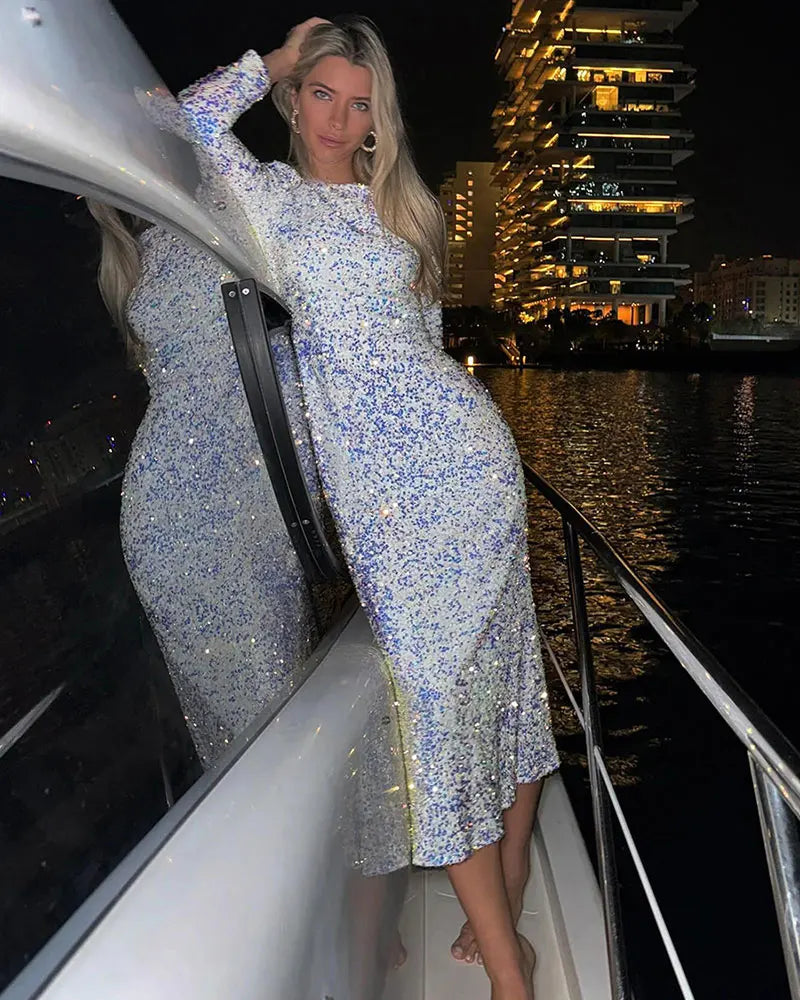 Sequin Seraphine Evening Elegance Dress