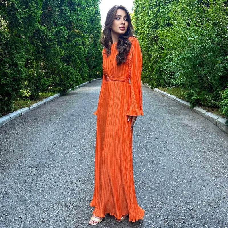 Aurelia High Waist Evening Dress