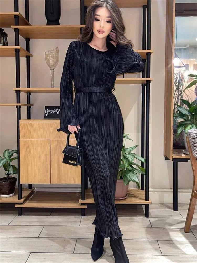 Aurelia High Waist Evening Dress
