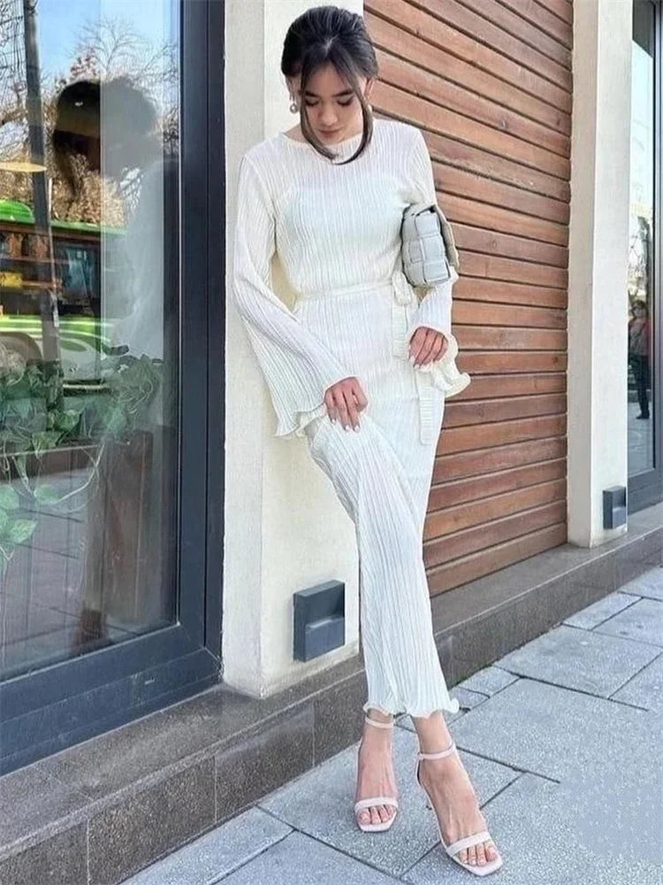 Aurelia High Waist Evening Dress
