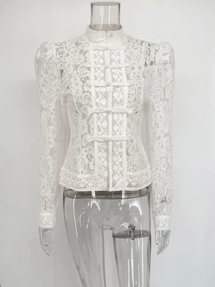 Ophelia Vintage Lace Shrug