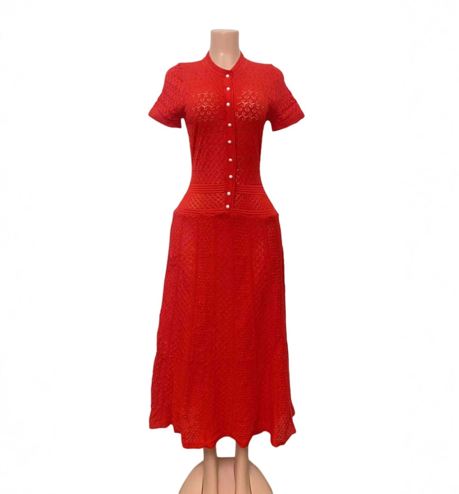 The Évra Dress – Refined Spring Knit Dress