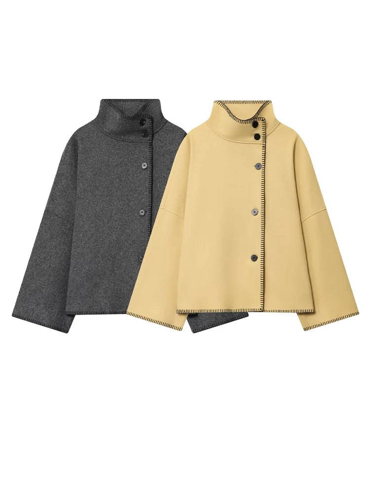 Urban Outerwear with Architectural Lines