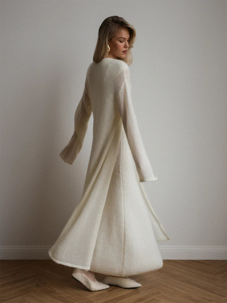 Dreamy Two-Piece Cardigan & Dress